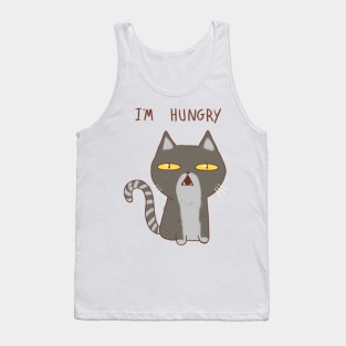 Funny cat, I&#39;m hungry Tank Top